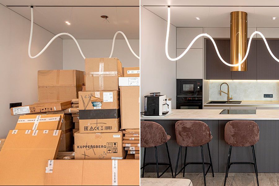 Было – стало. Кухня-гостиная Было – стало. Кухня-гостиная